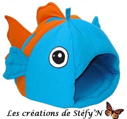 Cabane POISSON (personnalisable) - Crations de Stfy'N