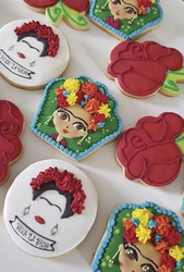 Frida Kahlo Cookies personnaliss - Lady Liberty Cookies
