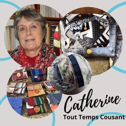 Catherine Forne - Tout En Cousant - Ct Halle La Boutique des Artisans Crateurs du Comminges