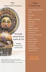 � Rendez-vous des artistes locaux �  17 avril au 3 mai 2026 - SMAAB Sculpture