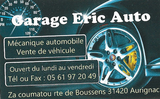 Boutique Garage Eric Auto - J'achte en Comminges