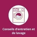 Conseils d'entretien et de lavage - Crations de Stfy'N