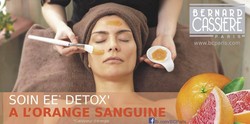 Soin DETOX Orange Sanguine - MARINE Institut SPA