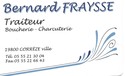 CHARCUTERIE TRAITEUR FRAYSSE BERNARD - Corrèze