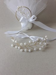 Bracelet Mariage Perles Blanches - La Grèce Gourmande