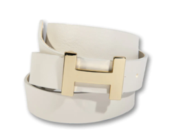 301767 - CEINTURE FEMME 3 cm DE LARGE - Maroquinerie Diot Sellier