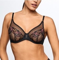 Marie Jo juliane soutien-gorge orn�e de dentelle et broderie - Un Temps Pour Elle - Lingerie