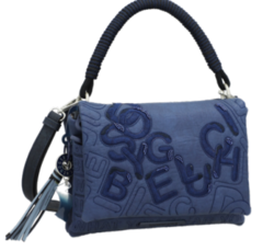 33369-383 BANDOULIERE DOGS BY BELUCHI COLLECTION MIMOSA - Maroquinerie Diot Sellier