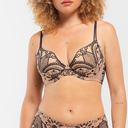 Louisa Bracq Kant Soutien-gorge push-up avec de la dentelle - Un Temps Pour Elle - Lingerie