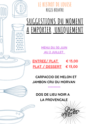 A EMPORTER  - LE BISTROT DE LOUISE