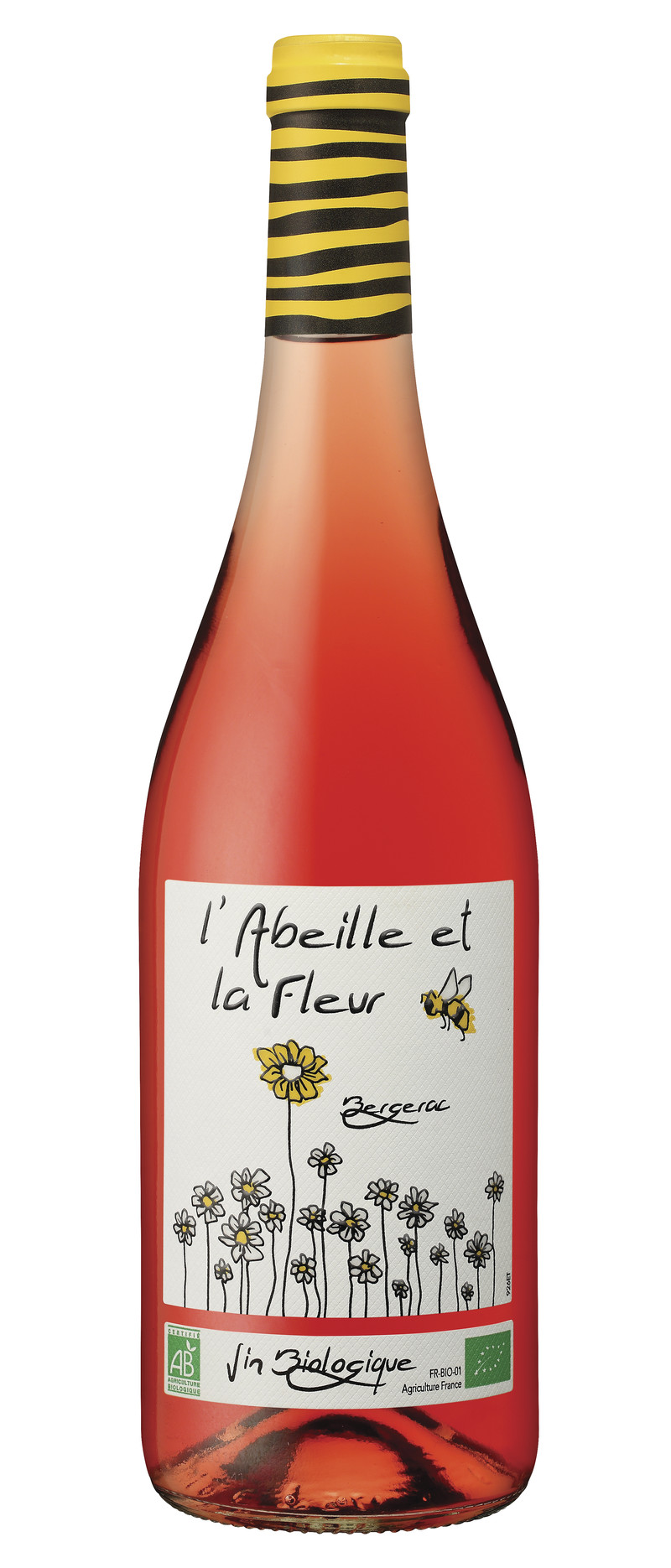 L'ABEILLE ET LA FLEUR Rosé 2020 - Aquitaine Périgord - Arômes des vins - Voir en grand