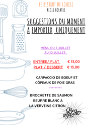 A EMPORTER  - LE BISTROT DE LOUISE
