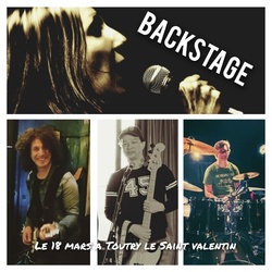 Samedi 07 Mars 2026 - BACKSTAGE en concert   - Caf� concert Le St Valentin