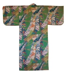 Yukata kimono en coton rubans - Comptoir du Japon