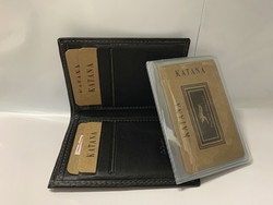 Porte cartes katana en cuir de vachette  853038 - LE PETIT ROYAUME