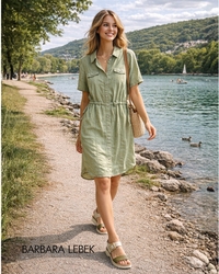 ROBE EN LIN BARBARA LEBEK  - ANN'MODE 