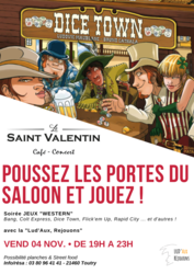 Vendredi 04 Novembre 2022 - Soire Jeux avec LE LAB AUX - Caf concert Le St Valentin
