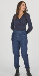 PANTALON CONFORT DENIM NU DENMARK  - ANN'MODE 