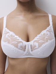 Chantelle Majestic Soutien-gorge sans armatures blanc - Un Temps Pour Elle - Lingerie