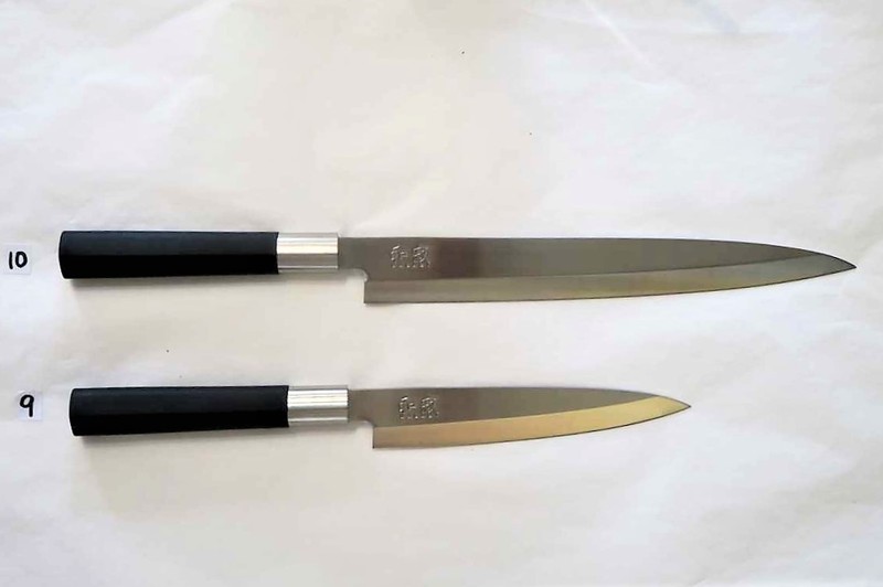 Couteau Wasabi black de KAI - Couteau à sashimi Yanagiba - Comptoir du Japon - Voir en grand