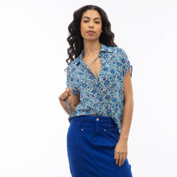 BLOUSE LGERE FLORALE EVA KAYAN  - ANN'MODE 