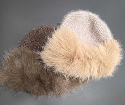 BONNET STYLE CHAPKA FAUSSE FOURRURE LE VOYAGE EN PANIER  - ANN'MODE 