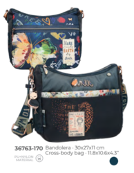 36763-170 SAC BANDOULIERE ANEKKE AMAZONIA  - Maroquinerie Diot Sellier