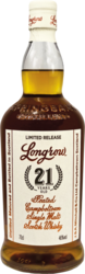 LONGROW 21 ANS PEATED 46° - WHISKIES AND SPIRITS