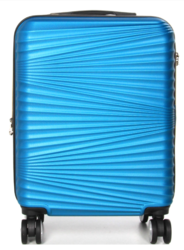 323/55 VALISE LYS SEDONA 55 CM BLEUE - Maroquinerie Diot Sellier