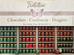 TENTATION Chocolats Confiserie Drages Montbard - UCAM : Union Commerciale de Montbard