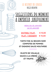 A EMPORTER  - LE BISTROT DE LOUISE