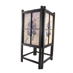 Lampe japonaise "samourai" - Comptoir du Japon