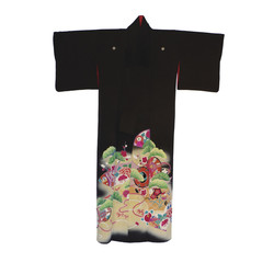 Kimono traditionnel ancien en soie - Epoque Taishô - Comptoir du Japon