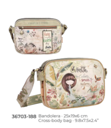 36703-188 SAC BANDOULIERE ANEKKE AMAZONIA  - Maroquinerie Diot Sellier