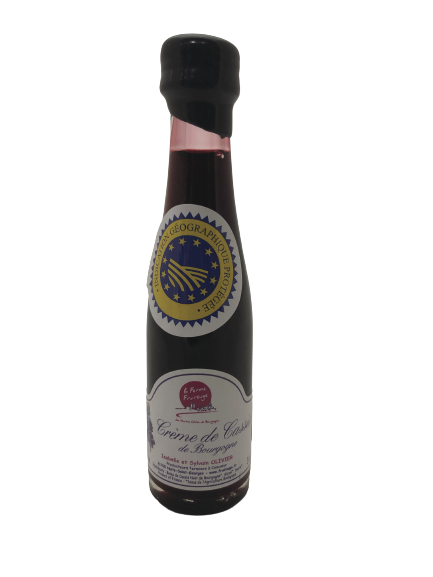 Crème de Cassis de Bourgogne IGP 18% Mignonette Bio - Voir en grand