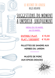 A EMPORTER  - LE BISTROT DE LOUISE