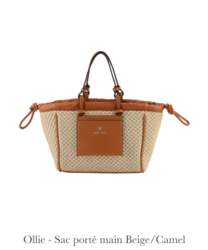 MJ2193 SAC SYNTHE PORT MAIN LIGNE OLLIE - Maroquinerie Diot Sellier