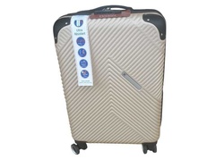 338/55 VALISE EXTENSIBLE ABS 55 CM LYS TAUPE - Maroquinerie Diot Sellier