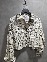 BLOUSON IMPRIM� L�OPARD EVA KAYAN - ANN'MODE 