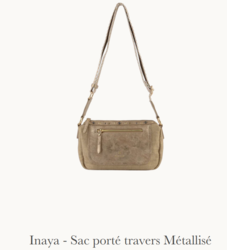 MJ2172 SAC SYNTHE PORTE TRAVERS LIGNE INAYA - Maroquinerie Diot Sellier