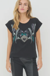 TEE SHIRT STRASS NU DENMARK  - ANN'MODE 