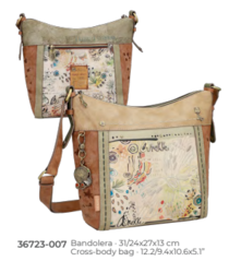 36723-007 SAC BANDOULIERE ANEKKE AMAZONIA  - Maroquinerie Diot Sellier
