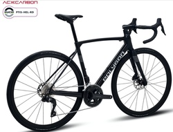 COURSE T45/50 POLYGON STRATTOS S7X DI2 NOIR/BLANC DISPONIBLE - RANDO FITNESS VENAREY CYCLES