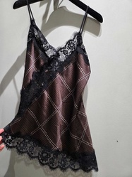 DEBARDEUR DENTELLE PINKA  - ANN'MODE 