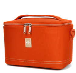 2102/29CM VANITY CASE LAS VEGAS ORANGE - Maroquinerie Diot Sellier