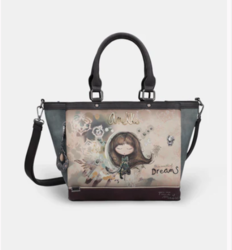 41701-114 SAC A MAIN AVEC BANDOULIERE COLLECTION REAL - Maroquinerie Diot Sellier