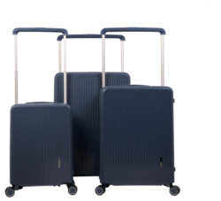 2450/3 VALISE A FERMETURE 3 POINTS POLYPROPYLENE 55.65.75 CM - Maroquinerie Diot Sellier