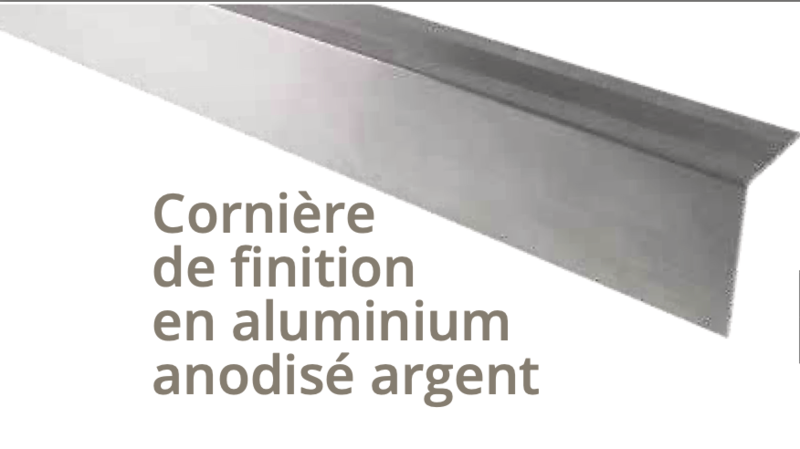 Cornière Aluminium 20x10x2mm - Longueur 2m, Pour Protection D'angles Intérieur/extérieur