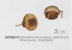 30709-11 PORTE MONNAIE ARIZONA ANEKKE EPUISE - Maroquinerie Diot Sellier