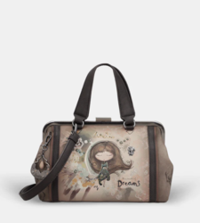 41701-009 SAC A MAIN A CLIQUET COLLECTION REAL - Maroquinerie Diot Sellier